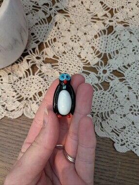 Small Crystal Penguin Figurine